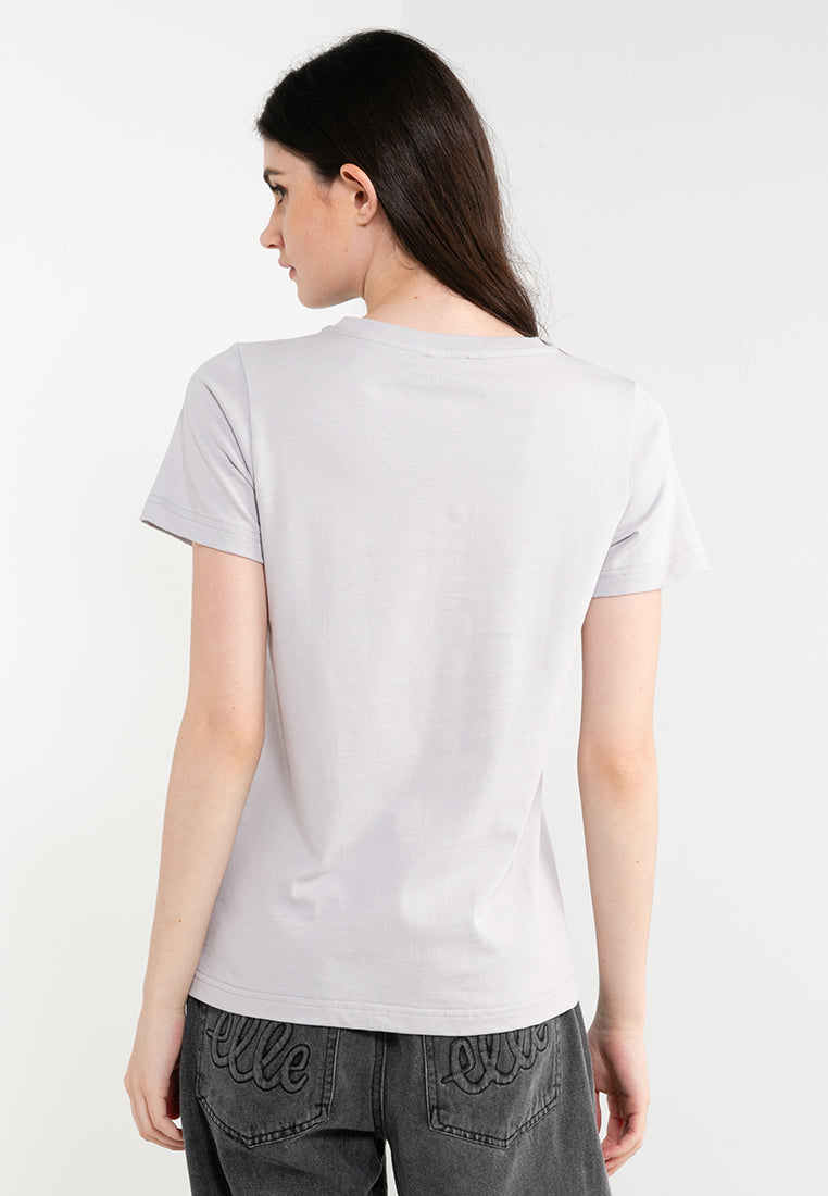 ELLE Leisure The Wonder Collection: You're Strong Burning Love Badge Tee