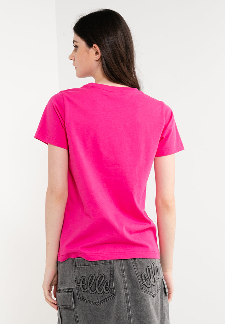 ELLE Leisure The Wonder Collection: Wonder Power Love Wings Badge Tee
