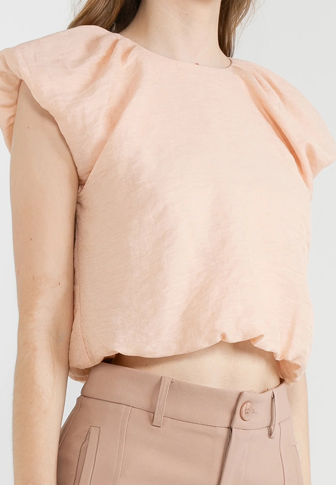 ELLE Apparel Summer Vibes Puffy Top