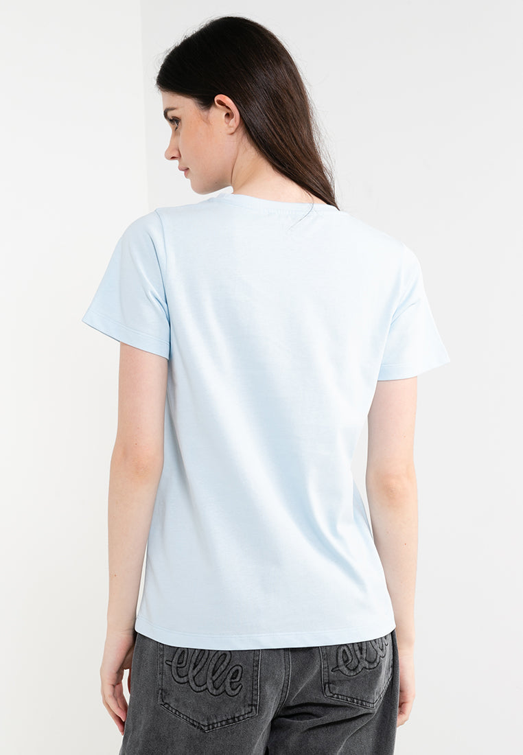 ELLE Leisure The Wonder Collection: You're Strong Burning Love Badge Tee