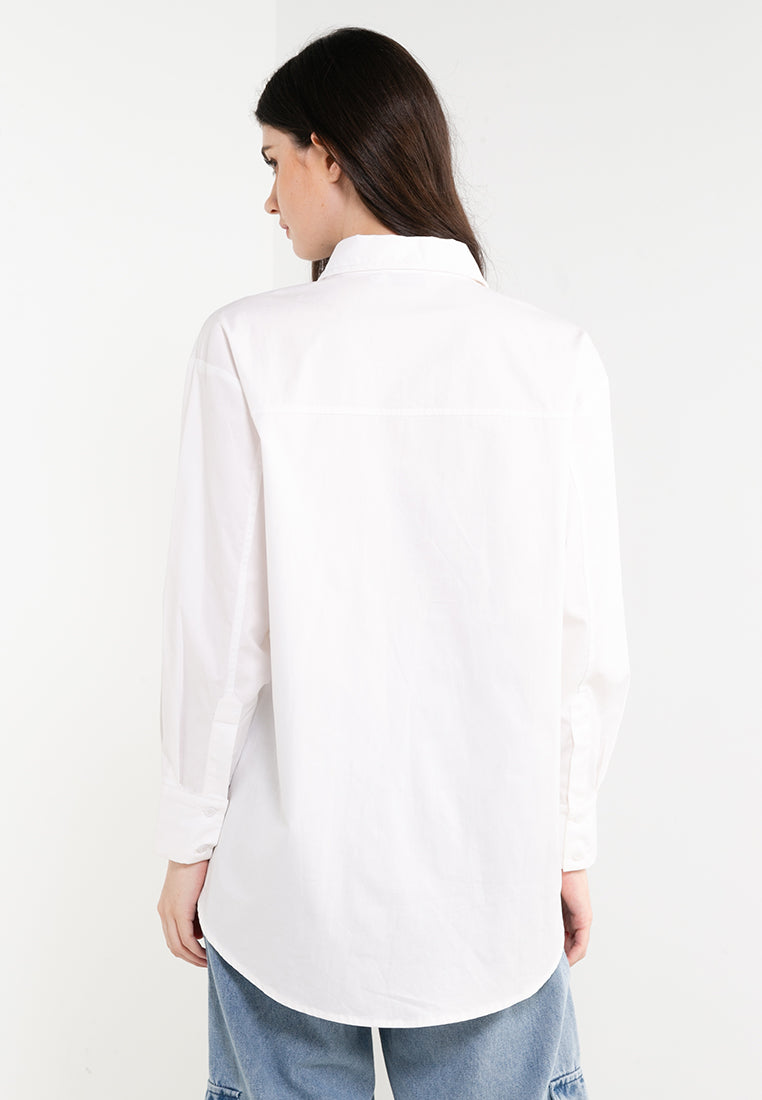 ELLE Leisure The Wonder Collection: Oversized Shirt with Envelope Pocket