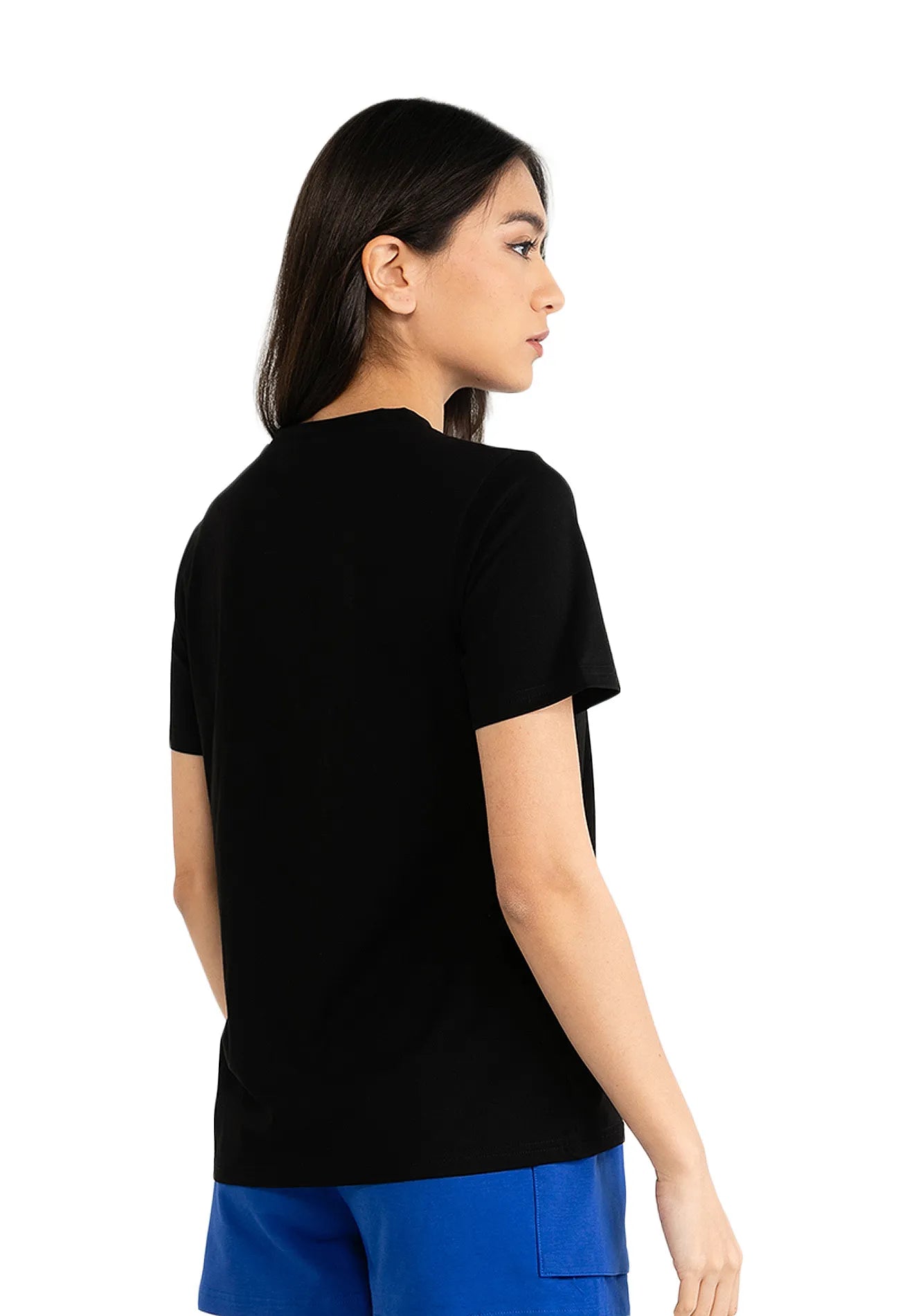 ELLE Active Live The Moment Logo Basic Tee