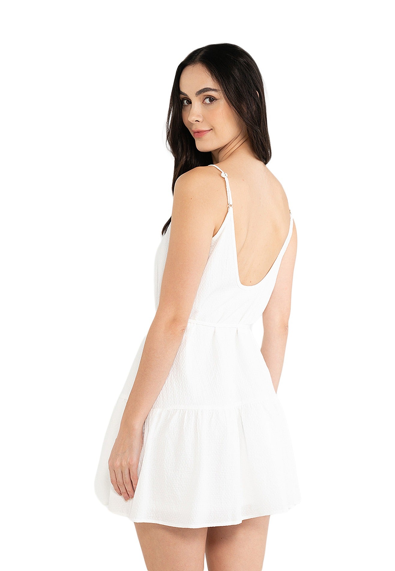 VOIR JEANS Sleeveless Mini Dress