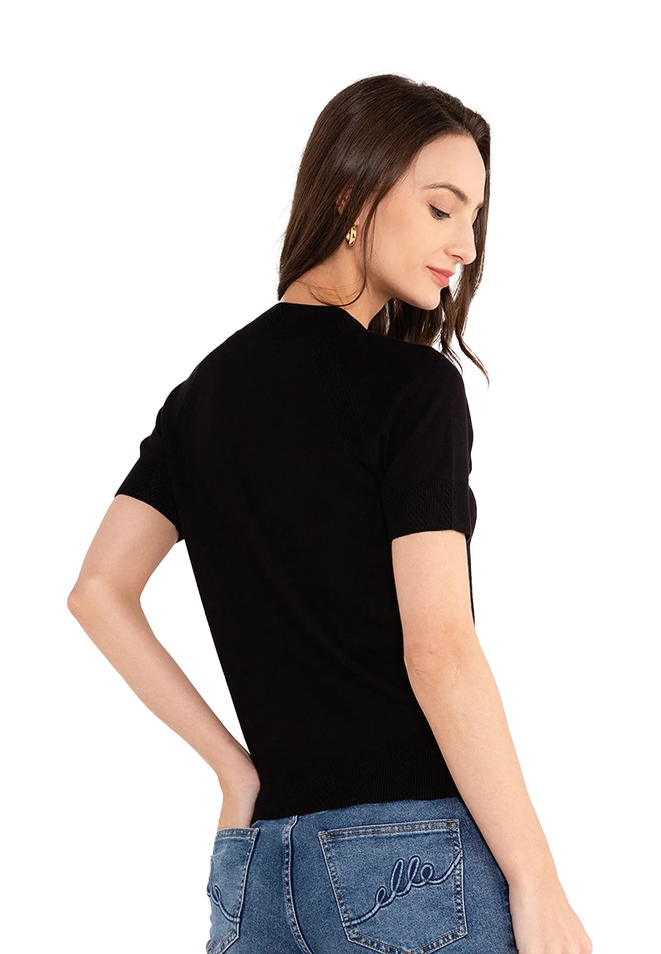 ELLE Apparel Knitted Top