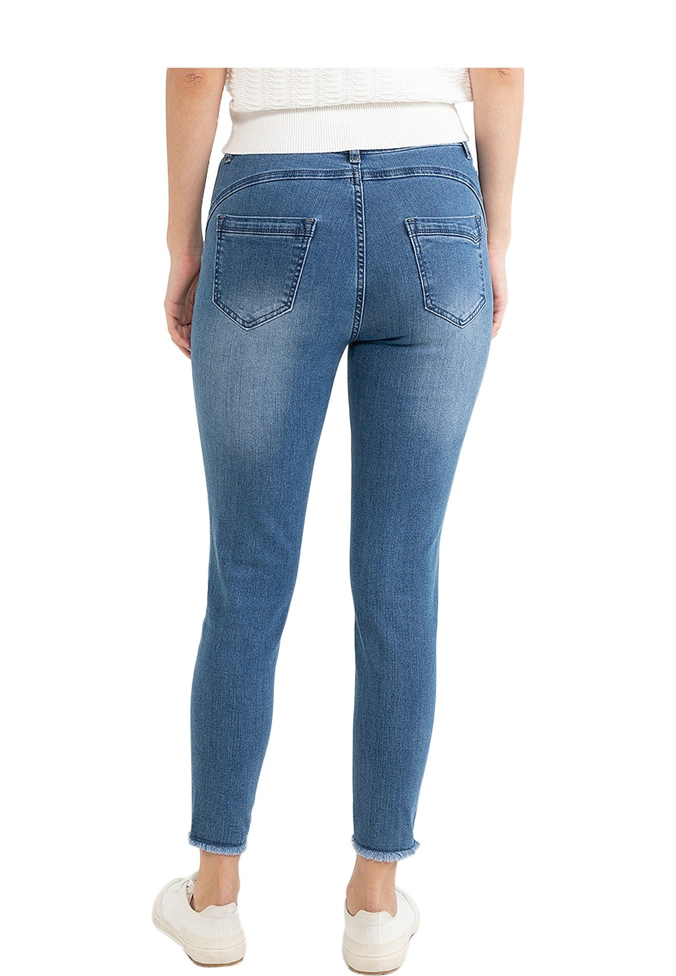 VOIR JEANS High Rise Waist Skinny Jeans