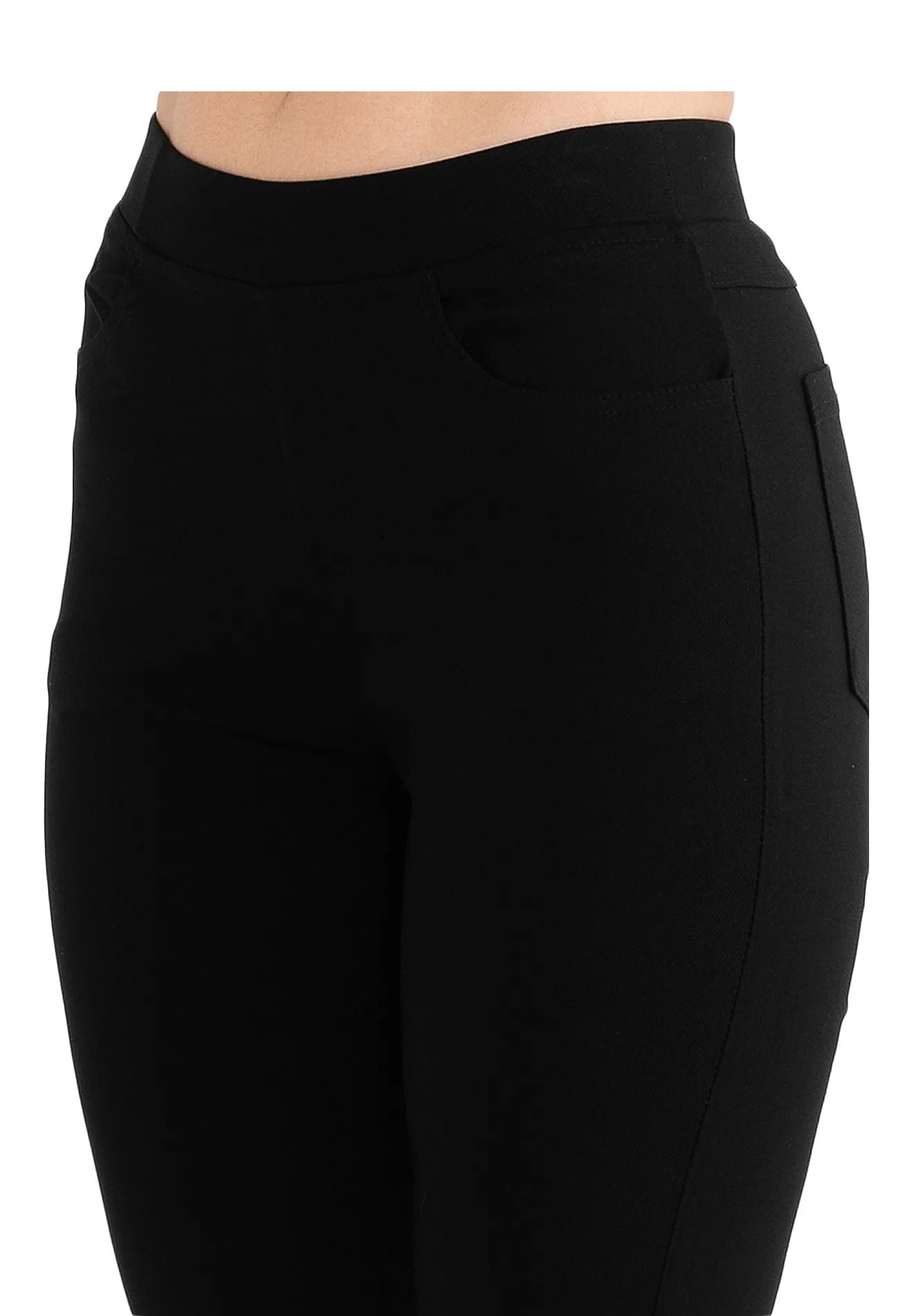 VOIR JEANS High Elastic Waist Ankle Length Jeggings