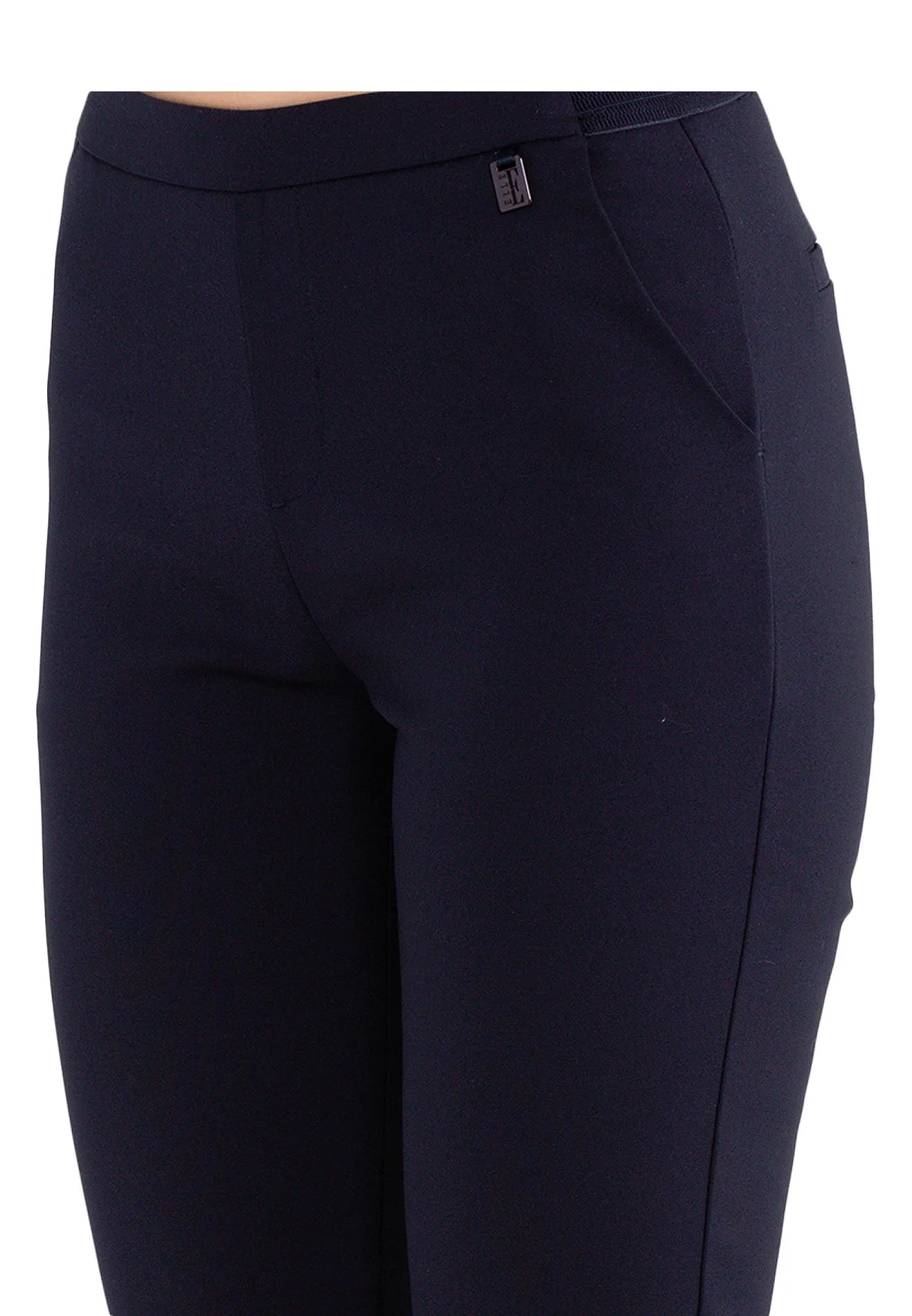 ELLE Apparel Casual Elastic Waistband Long Pants
