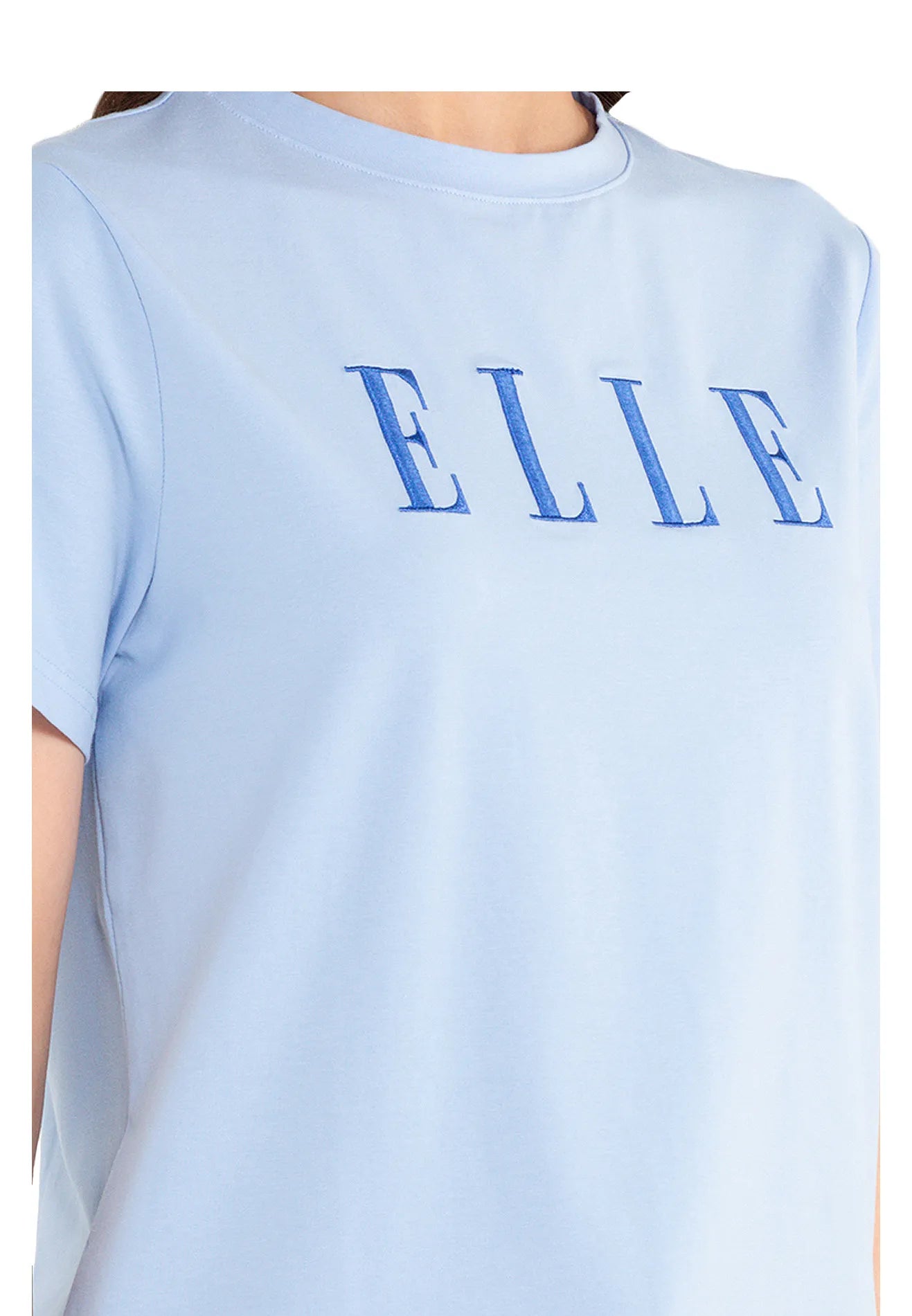 ELLE Leisure Basic Cotton Logo Tee