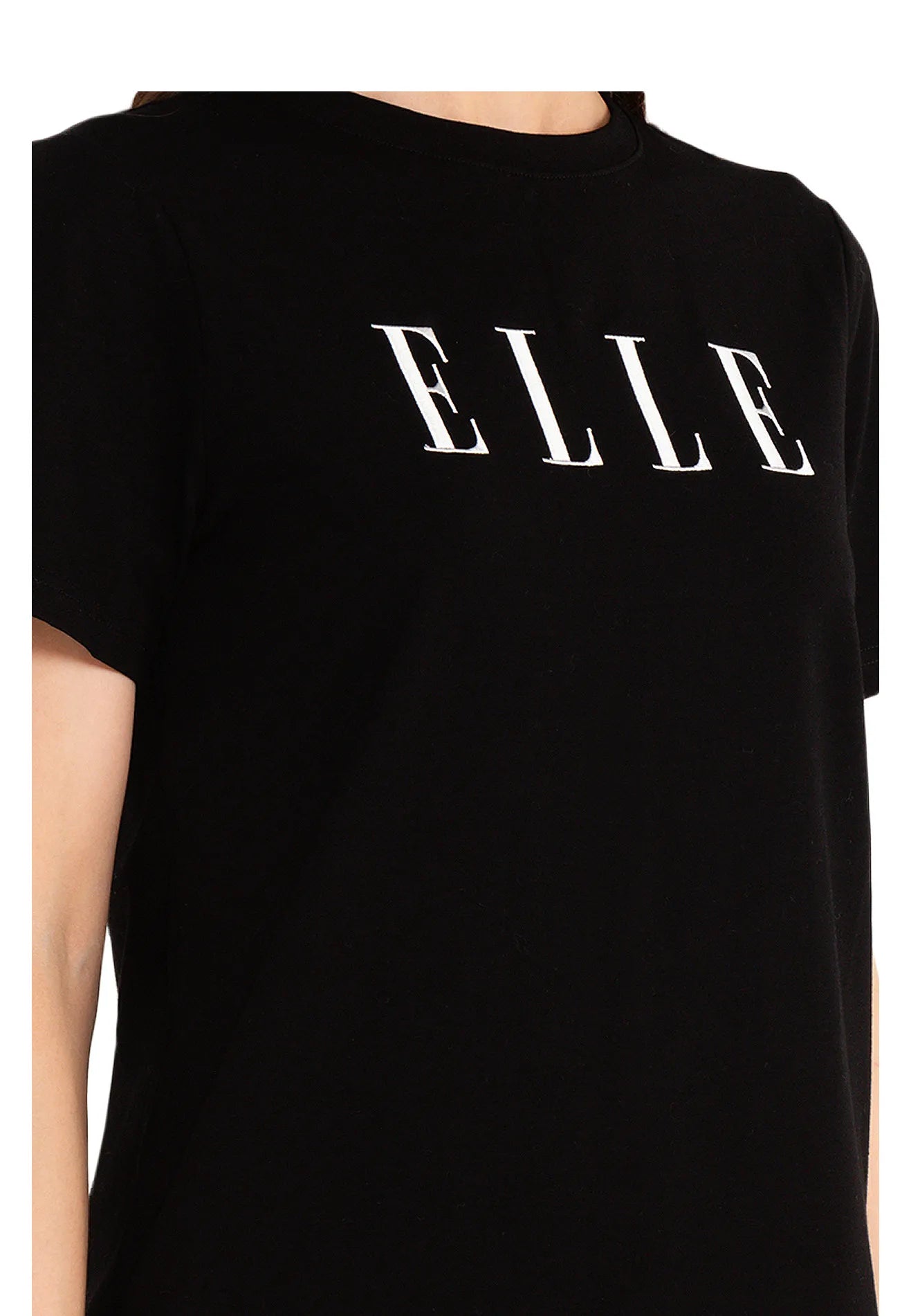 ELLE Leisure Basic Cotton Logo Tee
