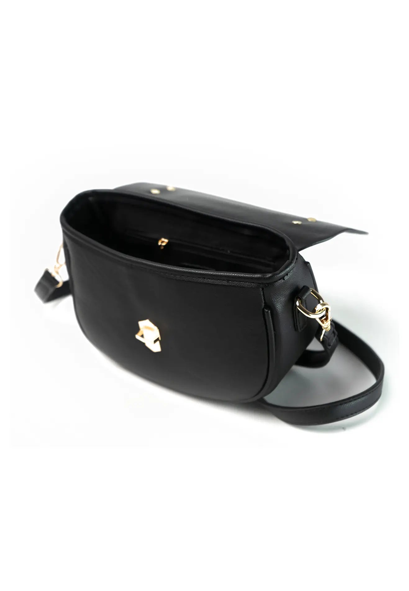 VOIR LOUISE Top Handle Saddle Bag
