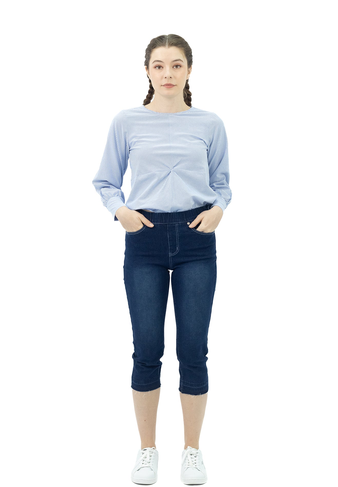VOIR JEANS Knee Length Denim Jeggings
