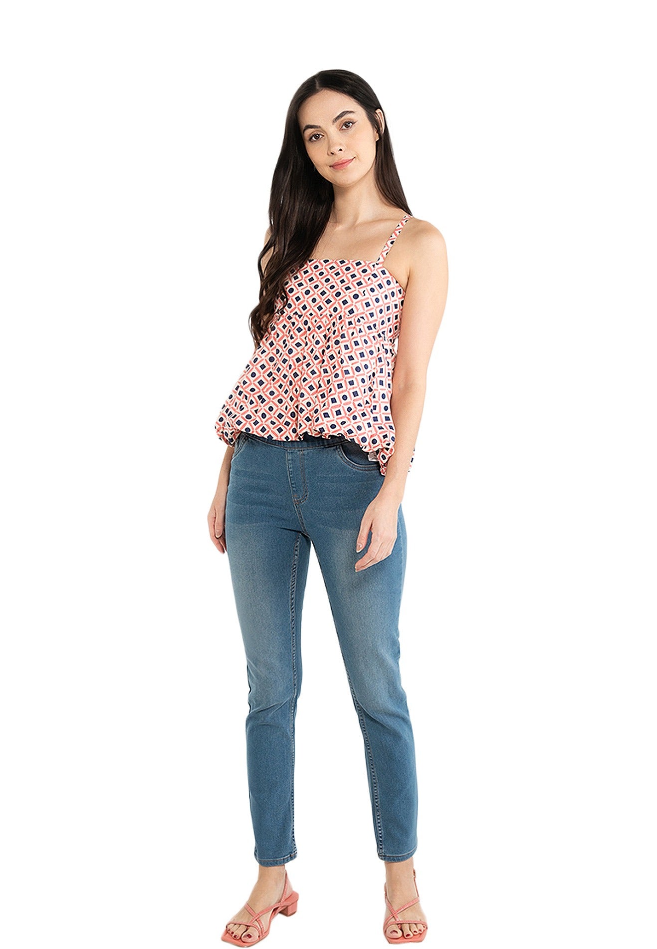 VOIR JEANS #304A High Rise Slim Cut Jeggings