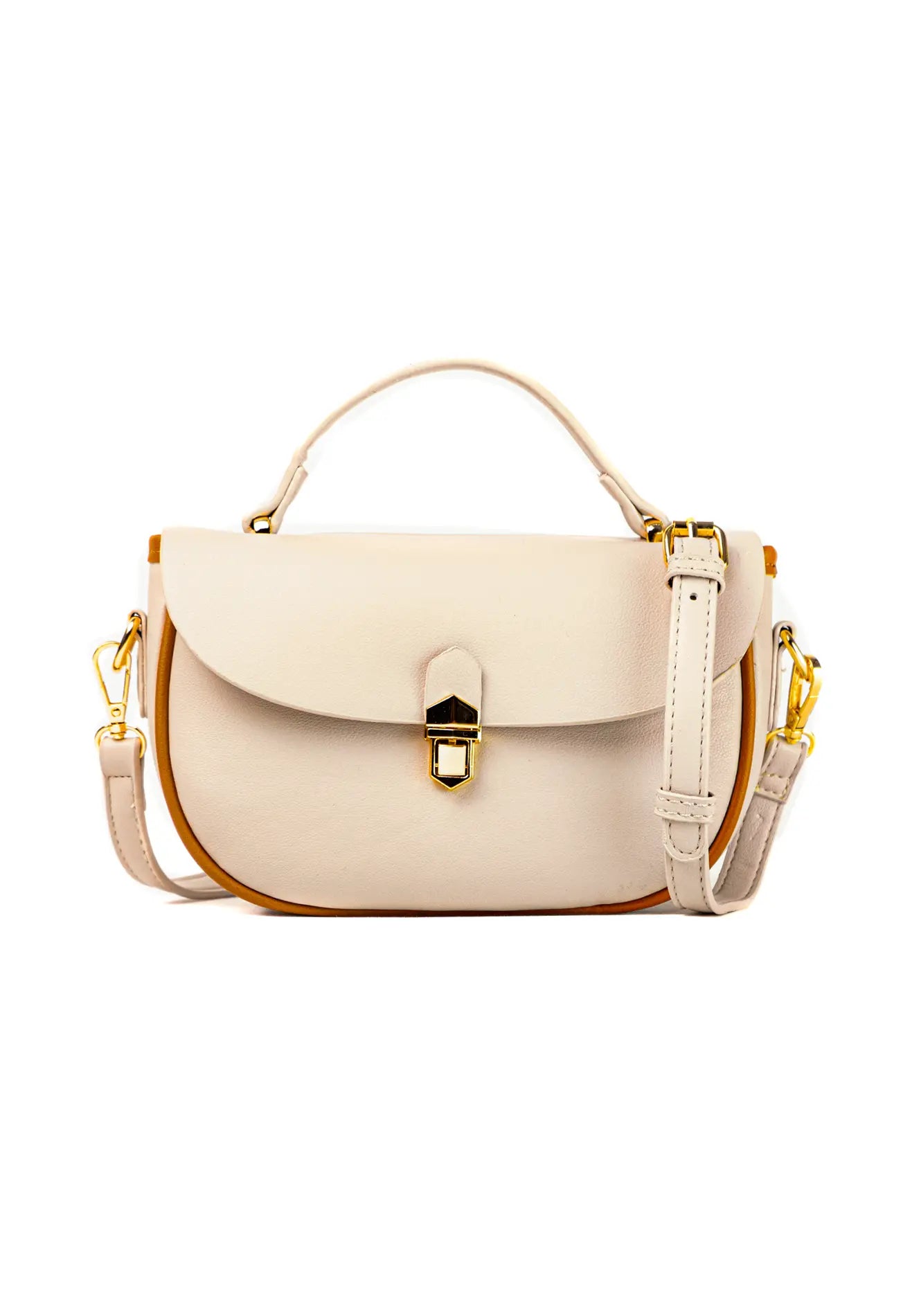 VOIR LOUISE Top Handle Saddle Bag
