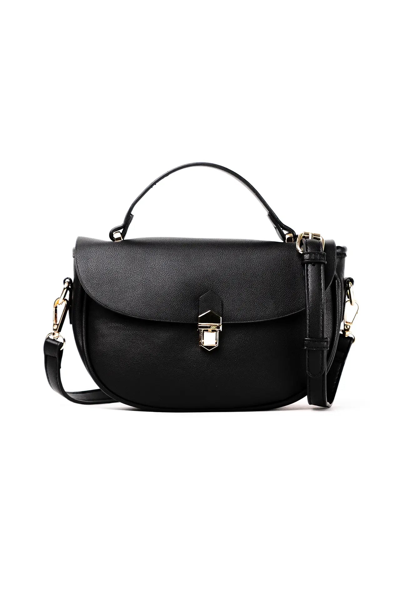 VOIR LOUISE Top Handle Saddle Bag