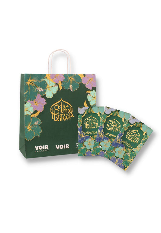 [GWP] VOIR RAYA Green Packet & Paper Bag