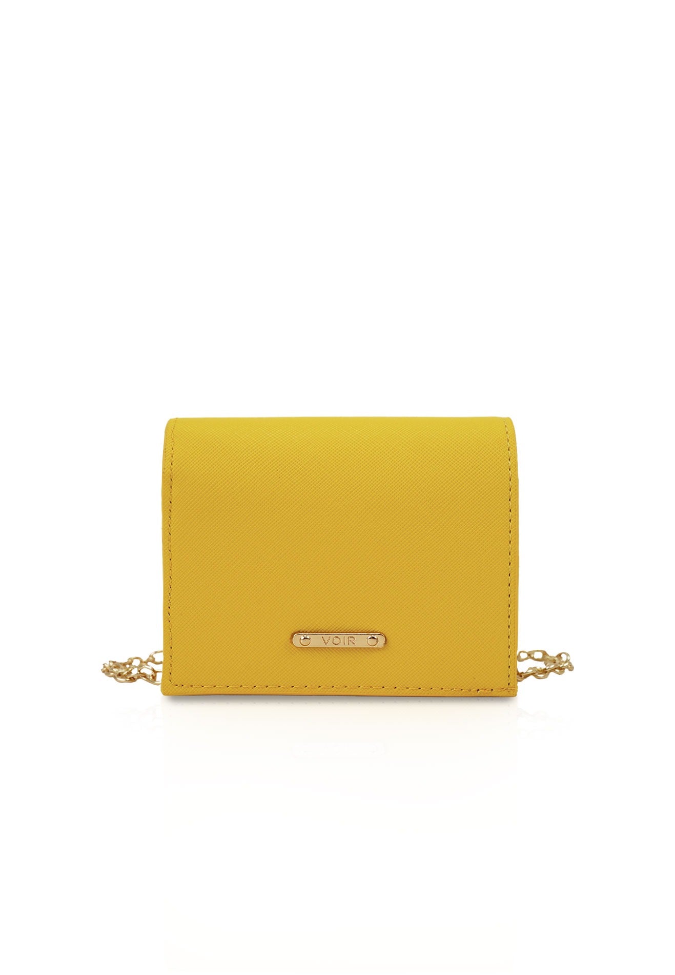 VOIR Mini Sized Wallet Chain Crossbody Bag
