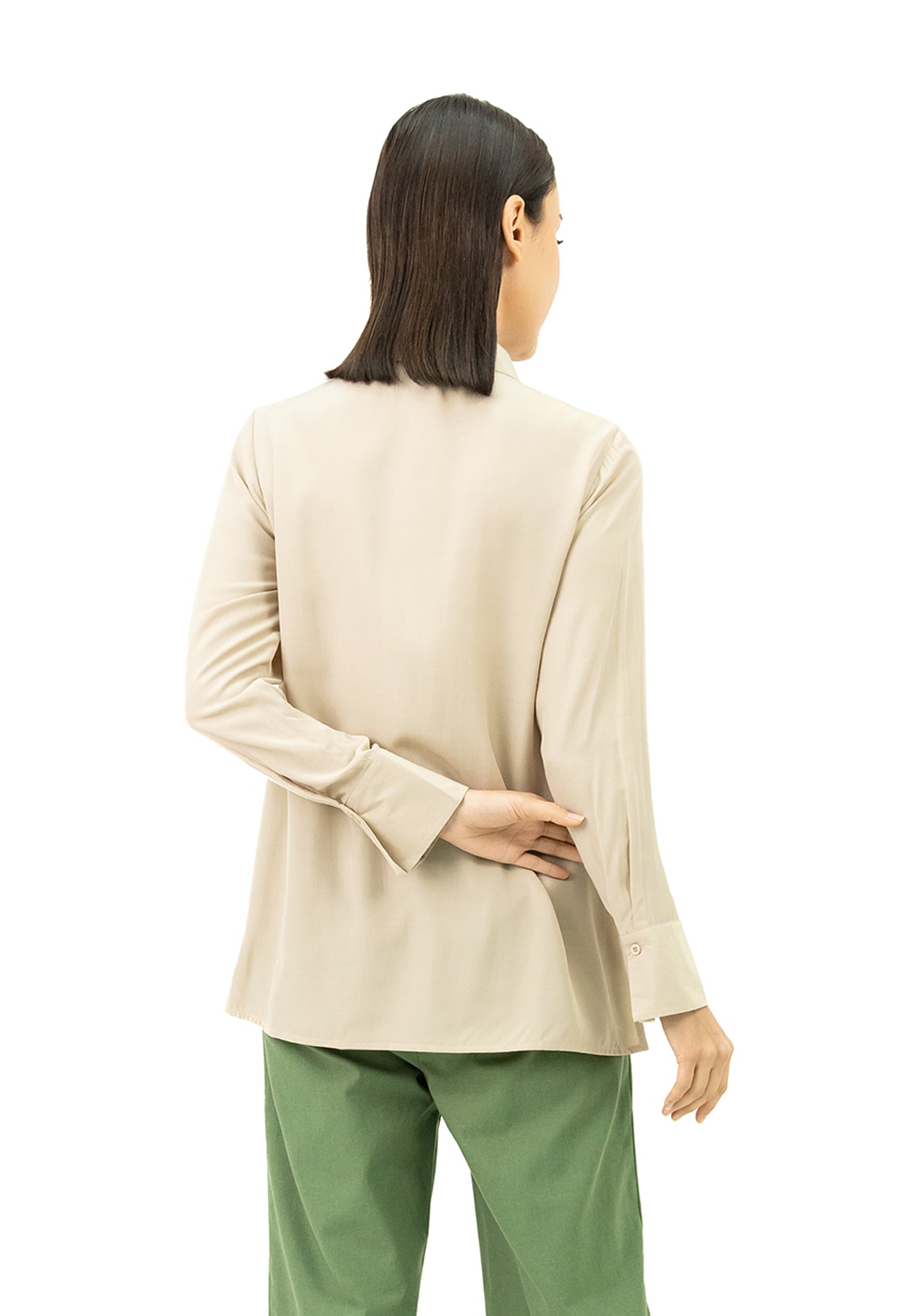 DAISY By VOIR Button Down Long Sleeves Blouse