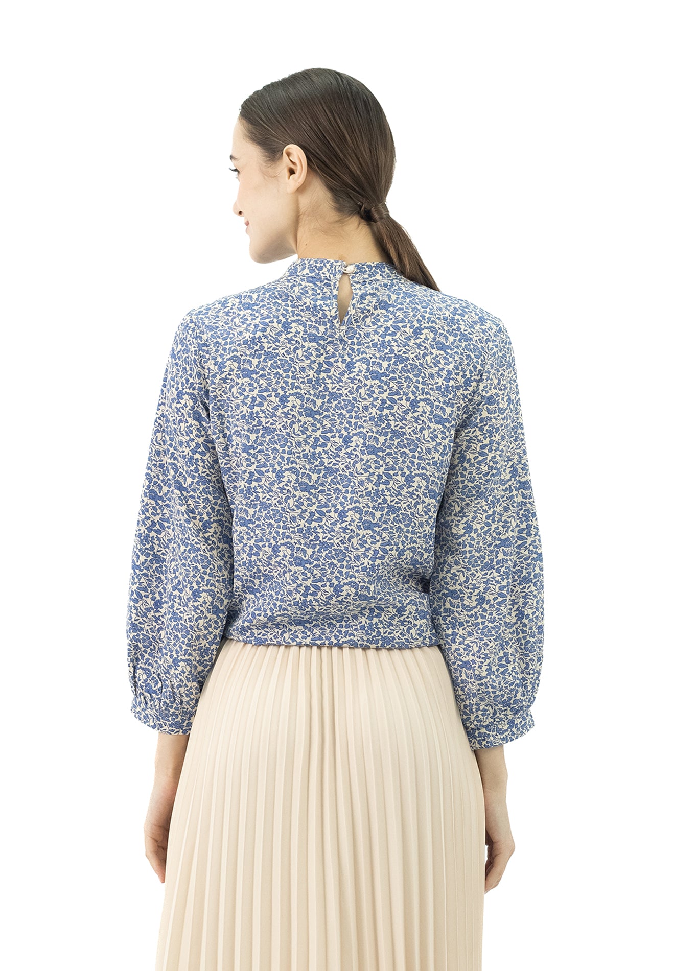 DAISY By VOIR Stylish Tie Bow Knotted Blouse