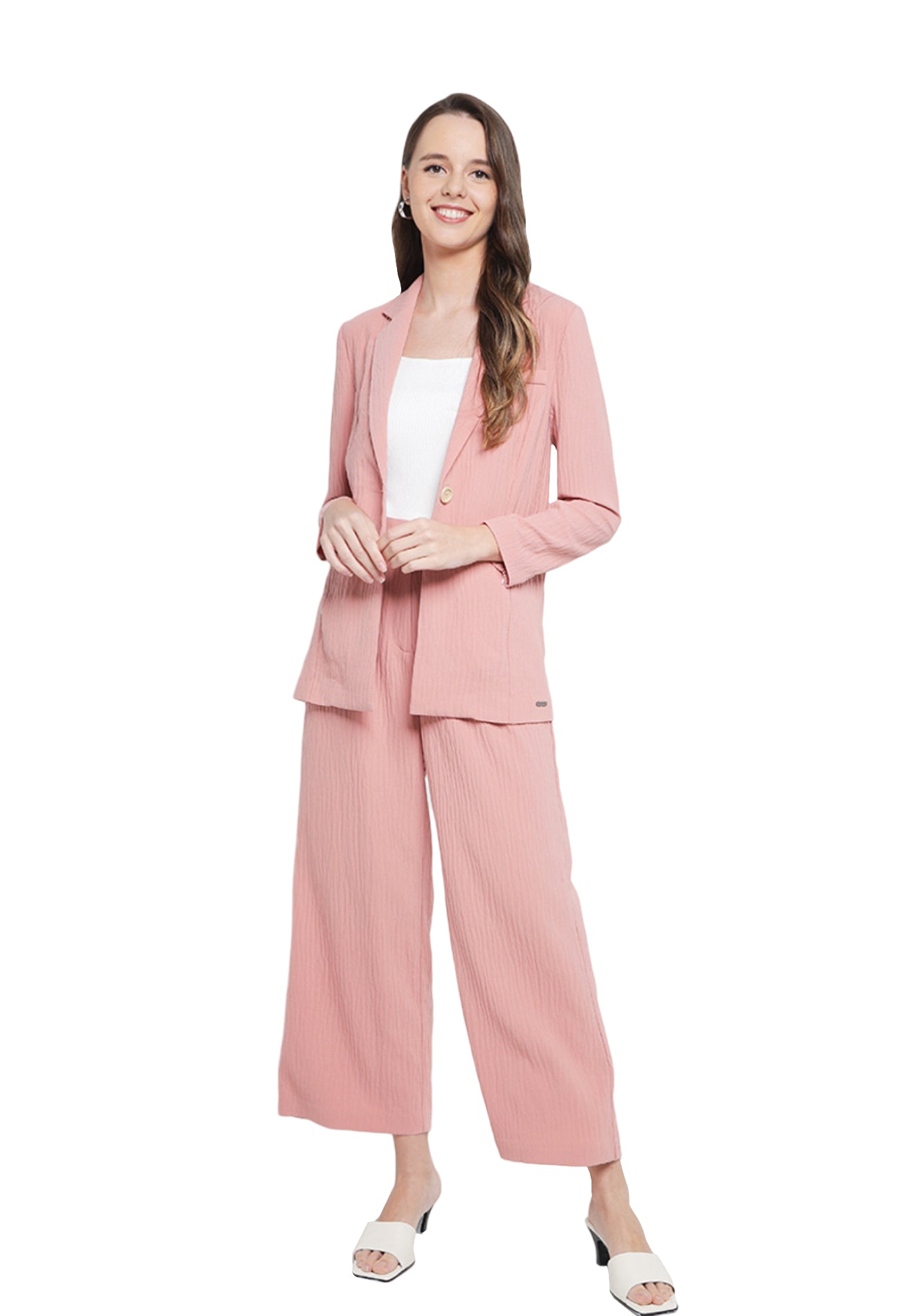 ELLE Apparel Wide Leg Pants