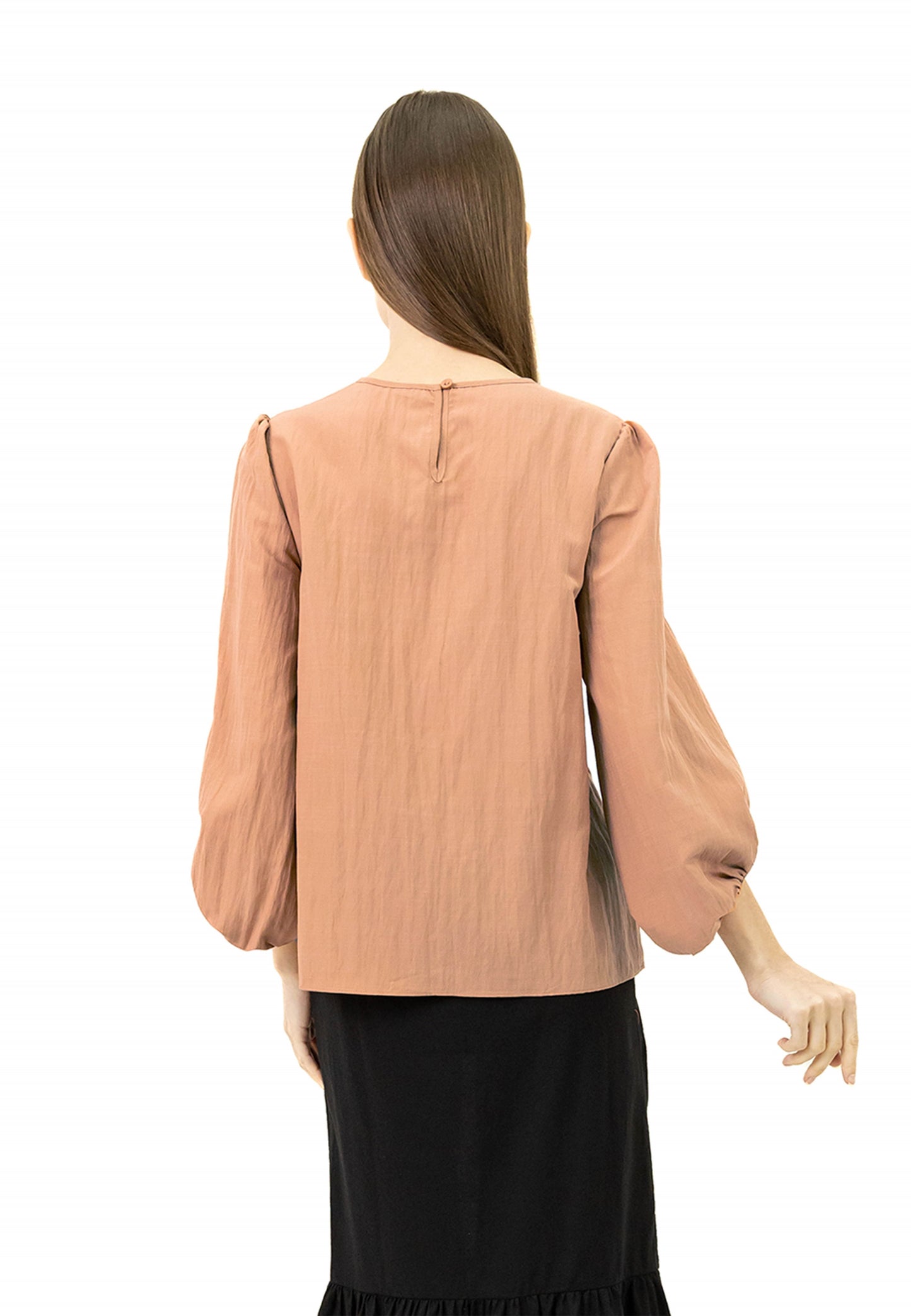 DAISY BY VOIR Knot Hem Blouse