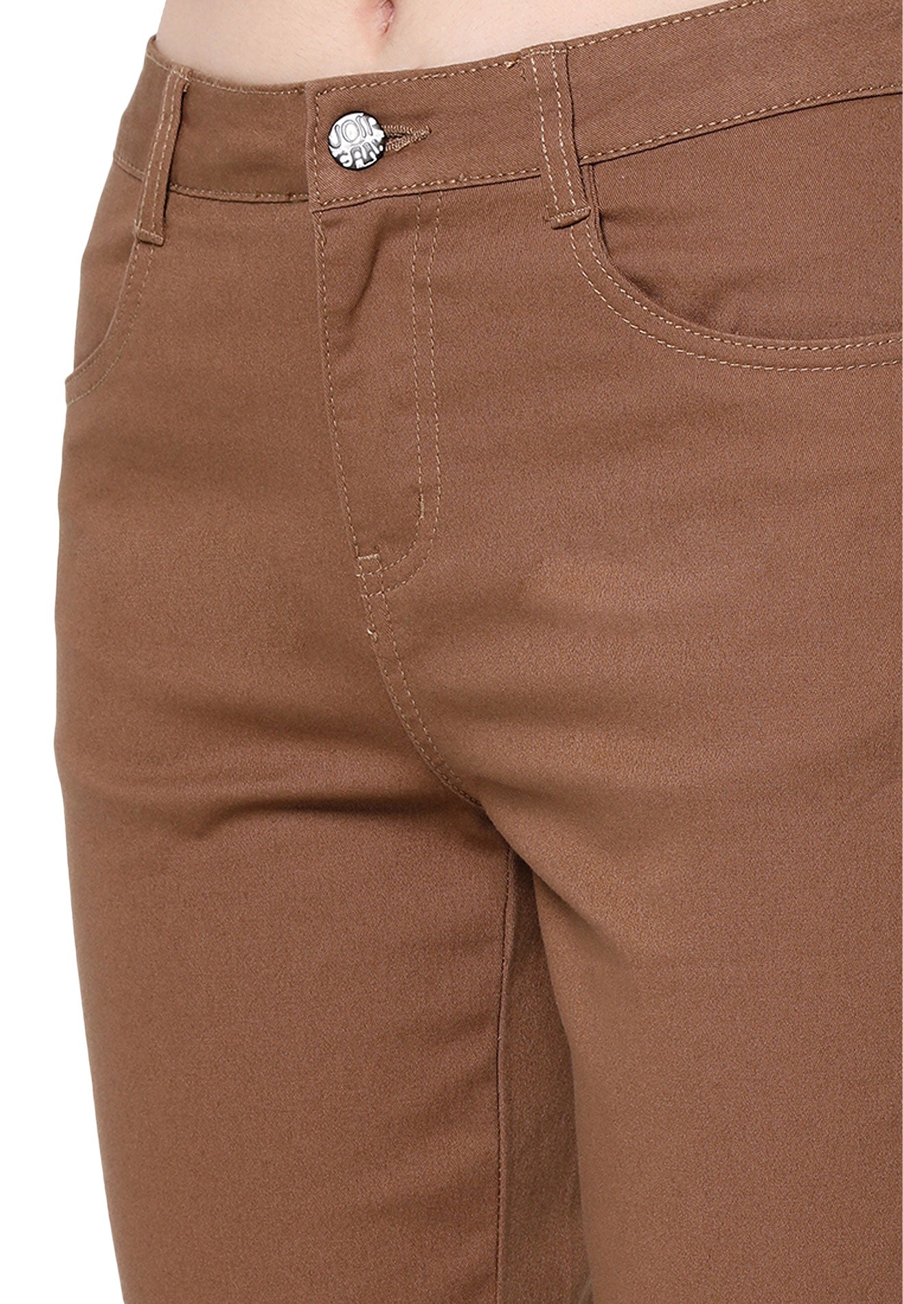 VOIR JEANS #302 High Rise Straight Cut Pants