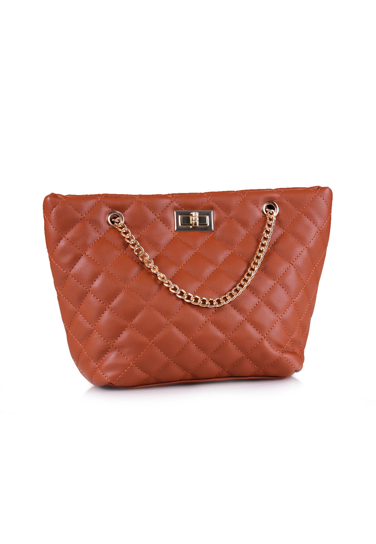 VOIR Quilted Shoulder Chain Bag