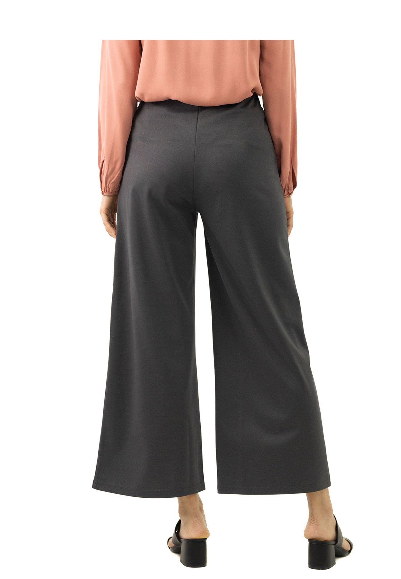 DAISY By VOIR High Rise Waist Wide Leg Pants