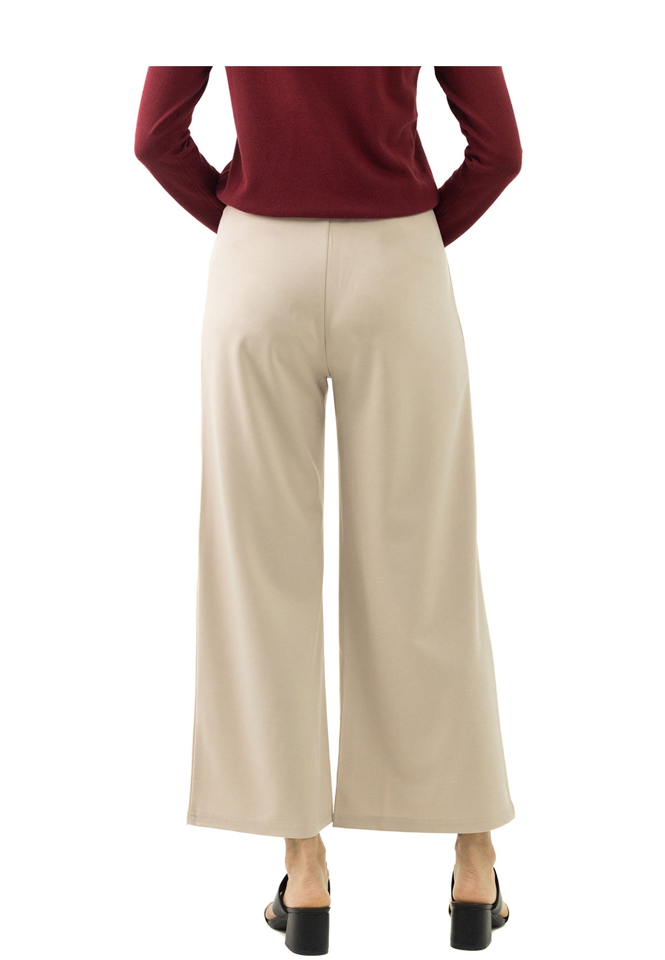 DAISY By VOIR Stretchy Wide Leg Pants
