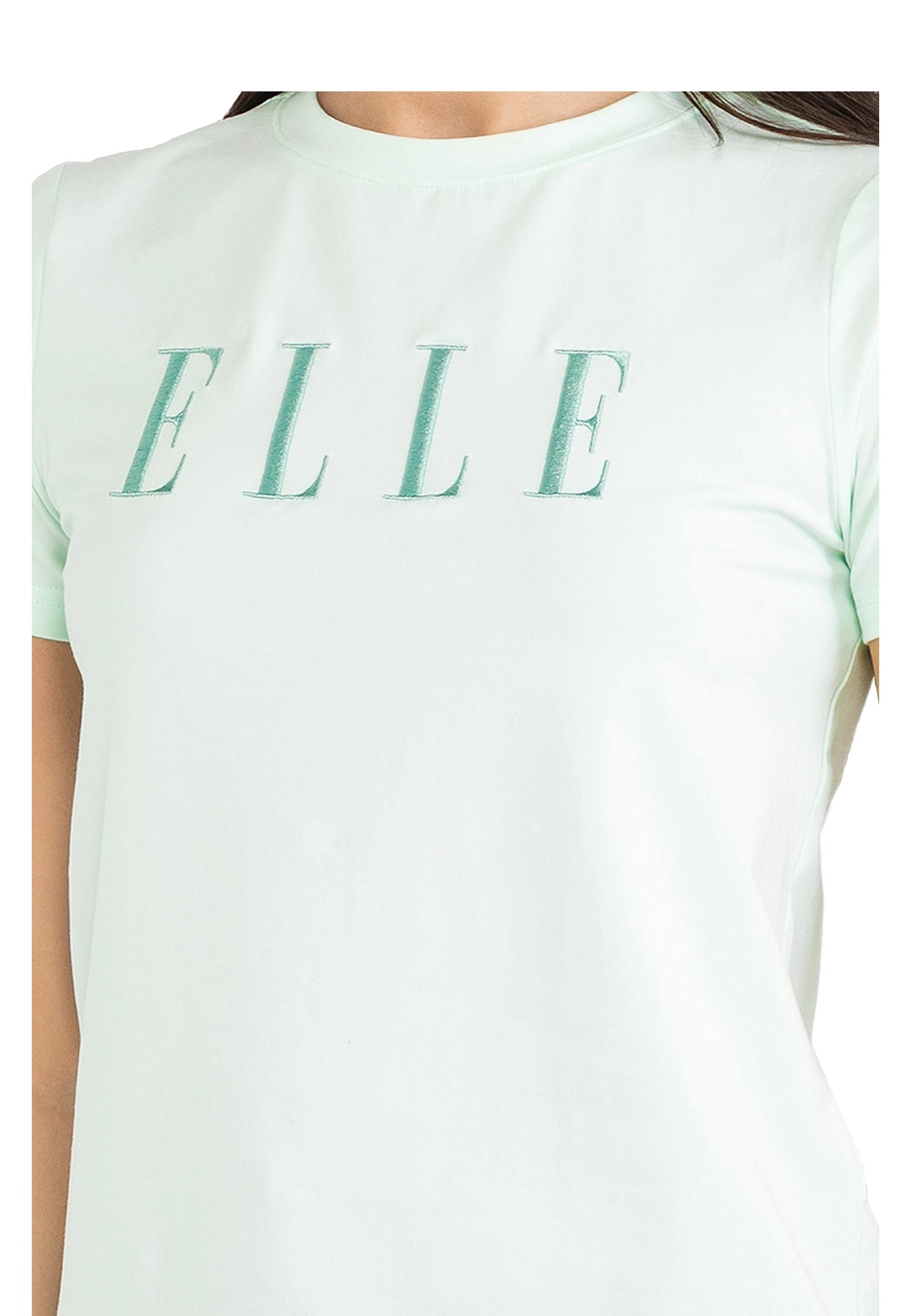 ELLE Leisure Logo Basic Cotton Tee