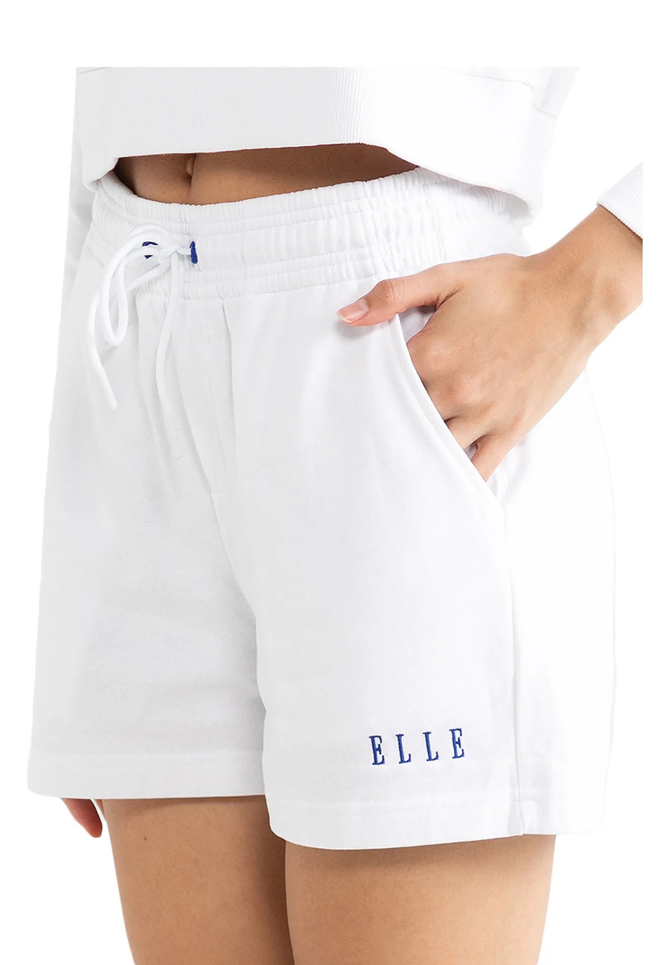 ELLE Leisure Logo Drawstring Shorts