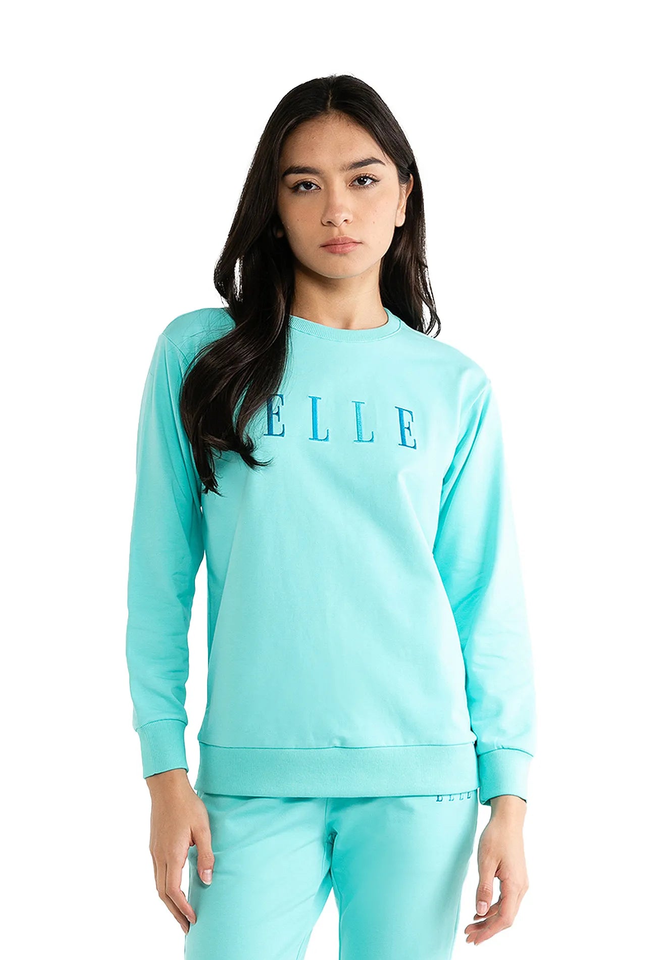ELLE Active Solid Classic Logo Sweater