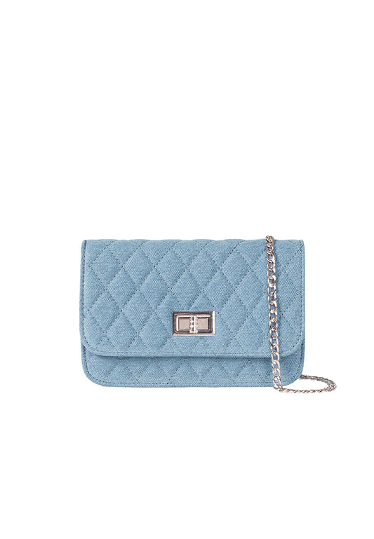 VOIR MADISON Denim Boxy Crossbody Bag