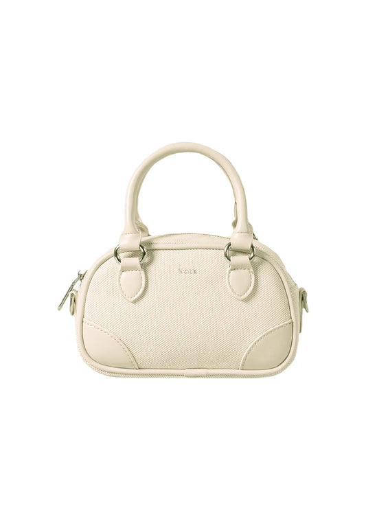 VOIR CLEO Mini Top Handle Satchel Canvas Bag