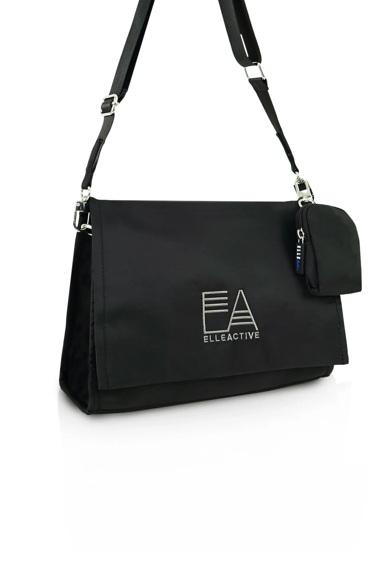 ELLE Active Flap Crossbody Nylon Bag