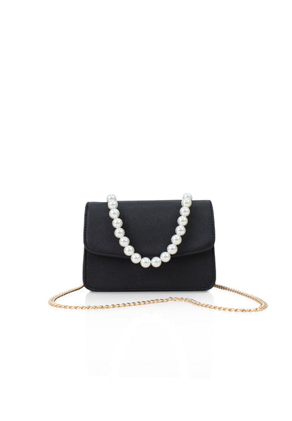 VOIR Mini Crossbody Bag with Pearl