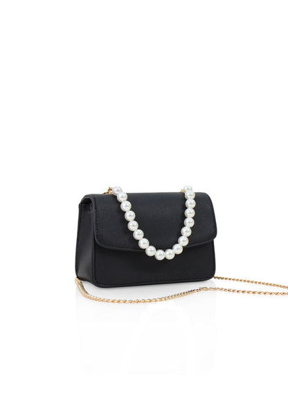 VOIR Mini Crossbody Bag with Pearl