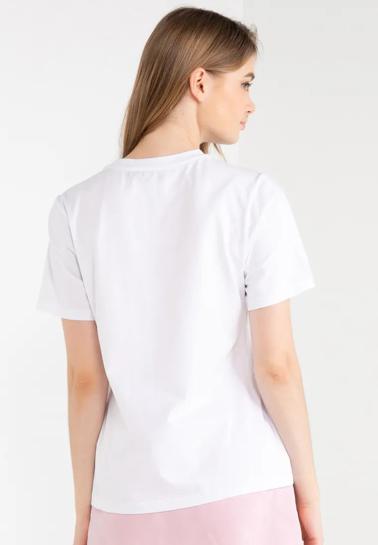 ELLE Active Calligraphy Logo Print Big Tee