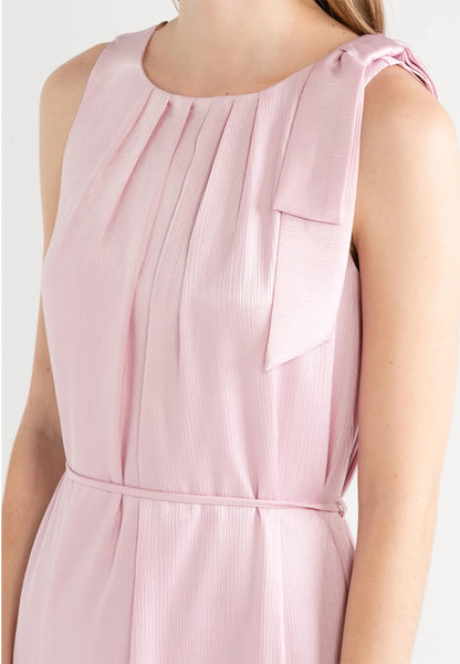 Ribbon Tie Sleeveless Maxi Dress