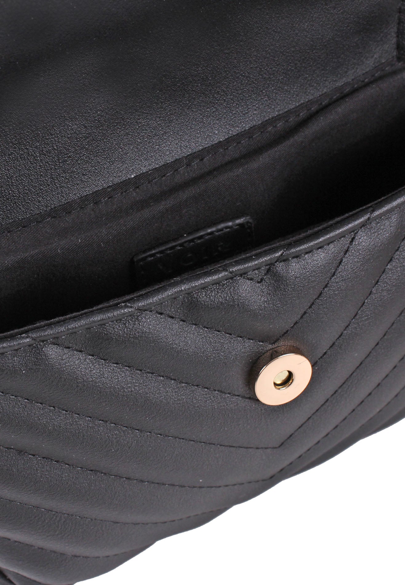 VOIR Signature Soft Chevron Leather Sling Bag