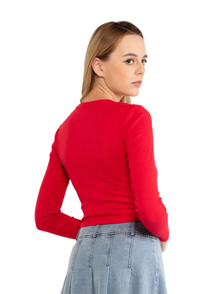 VOIR JEANS Long Sleeves Knit Top