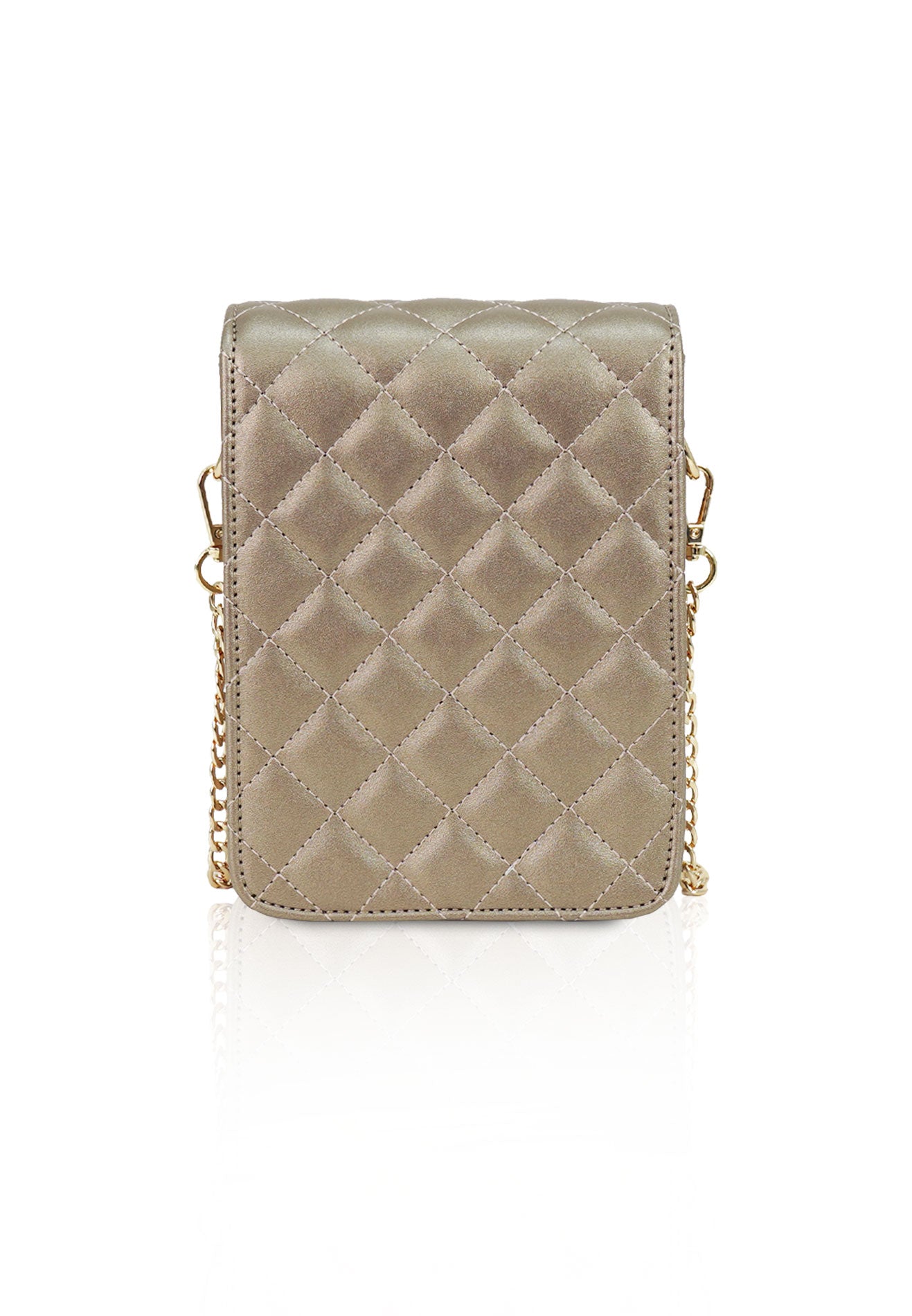 VOIR Elongated Quilted Sling Bag