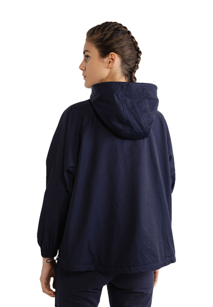 ELLE Active Cinch Hem Hooded Jacket