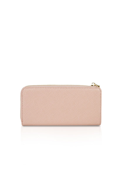 VOIR Blush Zip-Around Long Wallet