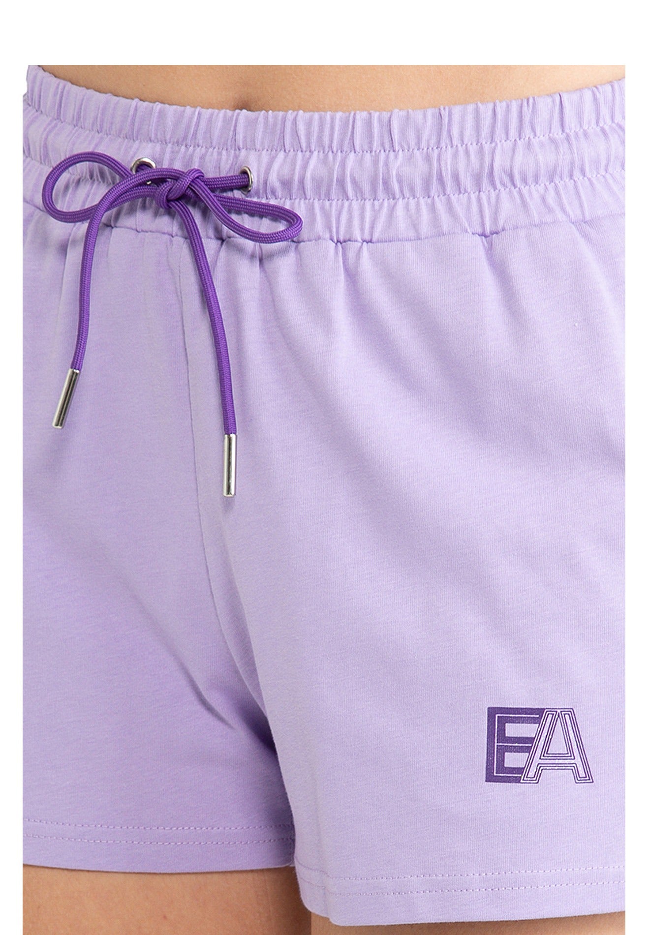 ELLE Active Classic Logo High Waist Sweat Shorts