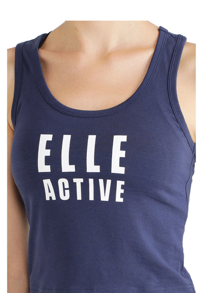 ELLE Active Logo Sleeveless Tank Top