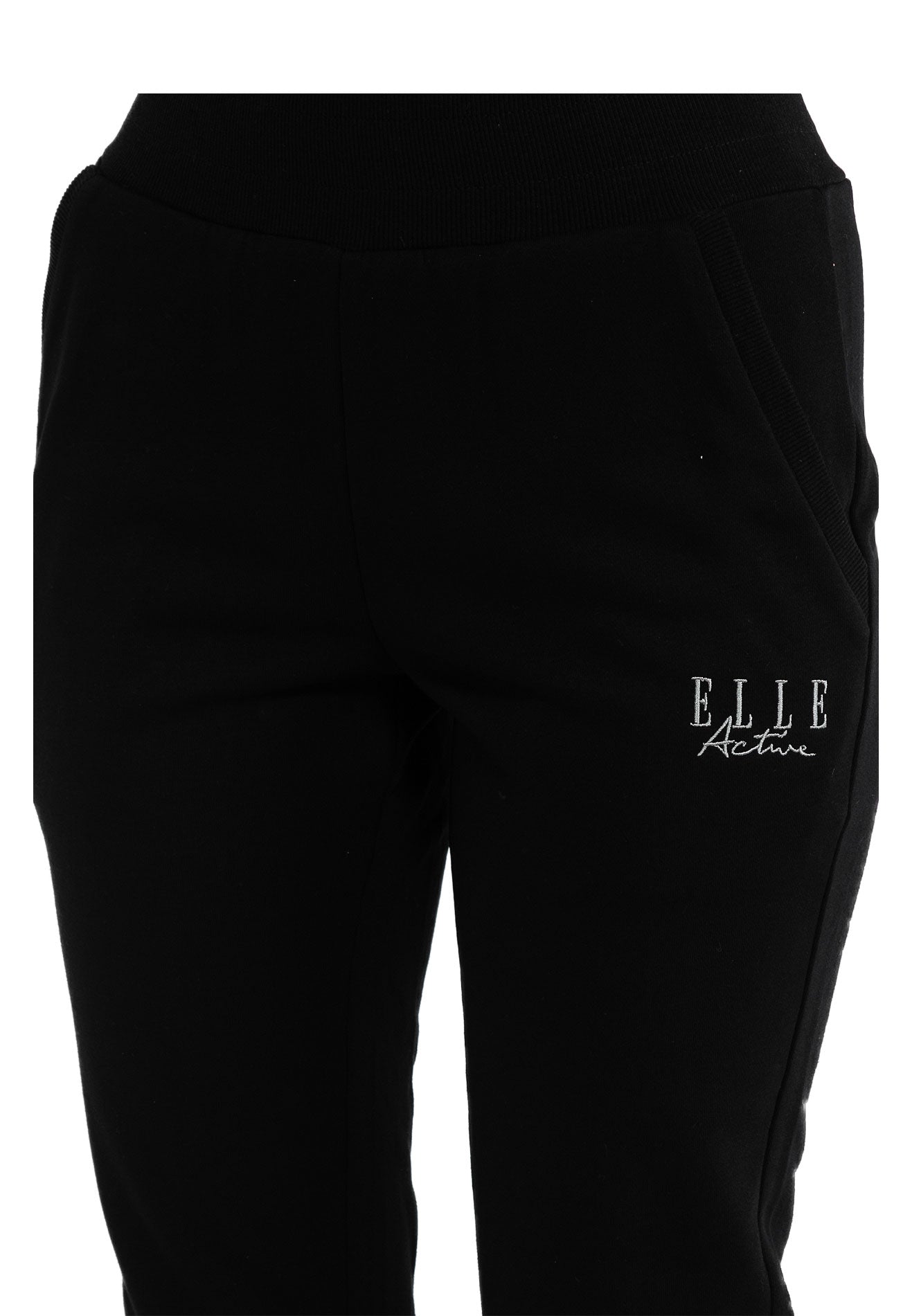 ELLE Active Classical Logo High Waist Jogger Pants