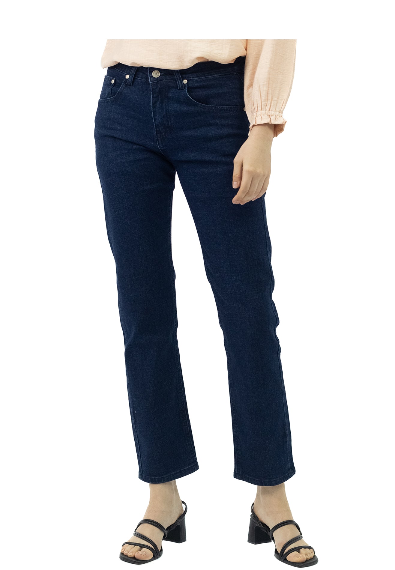 DAISY By VOIR Slant Pocket Straight Cut Jeans