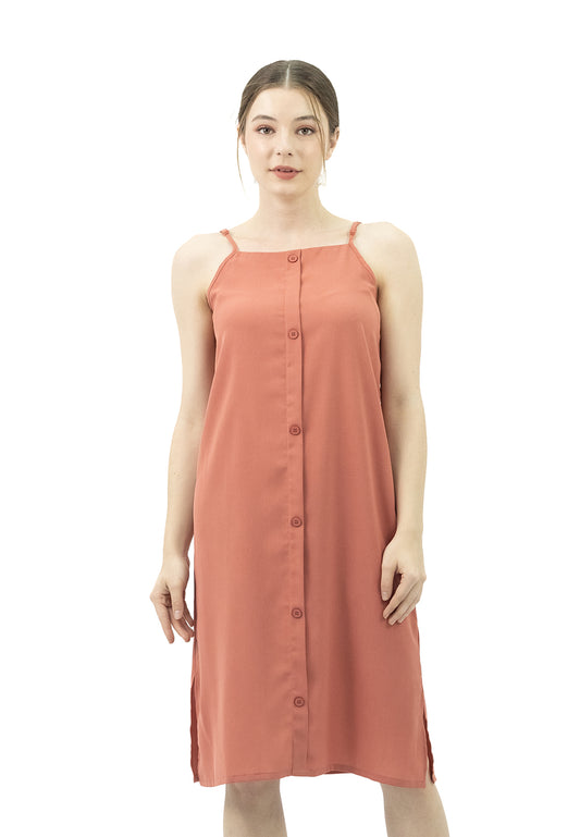 DAISY BY VOIR Button Down Cami Dress