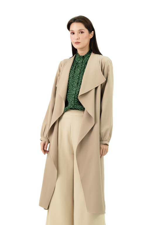 DAISY By VOIR Wide Lapels Trench Coat