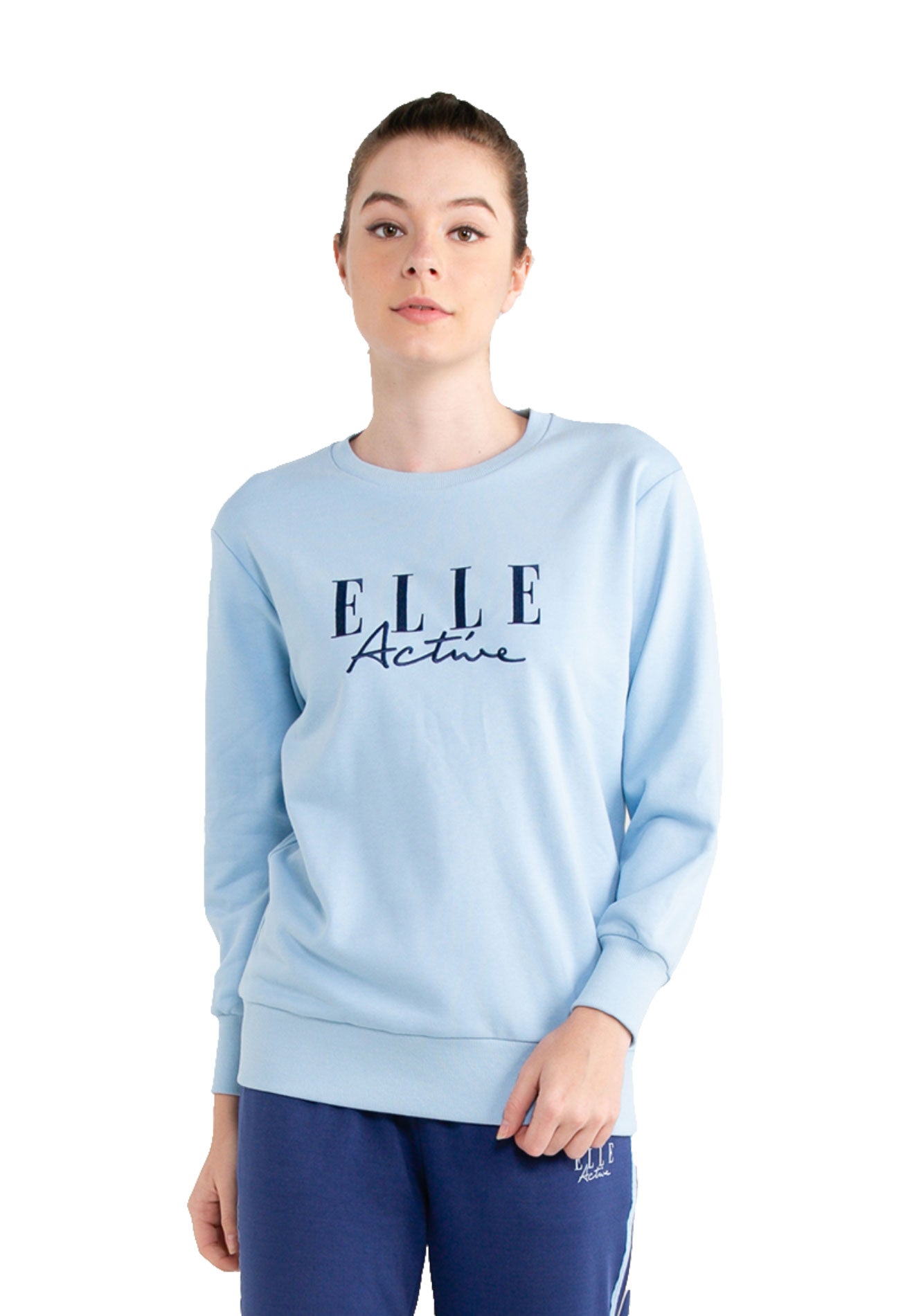 ELLE Active Logo Basic Sweater
